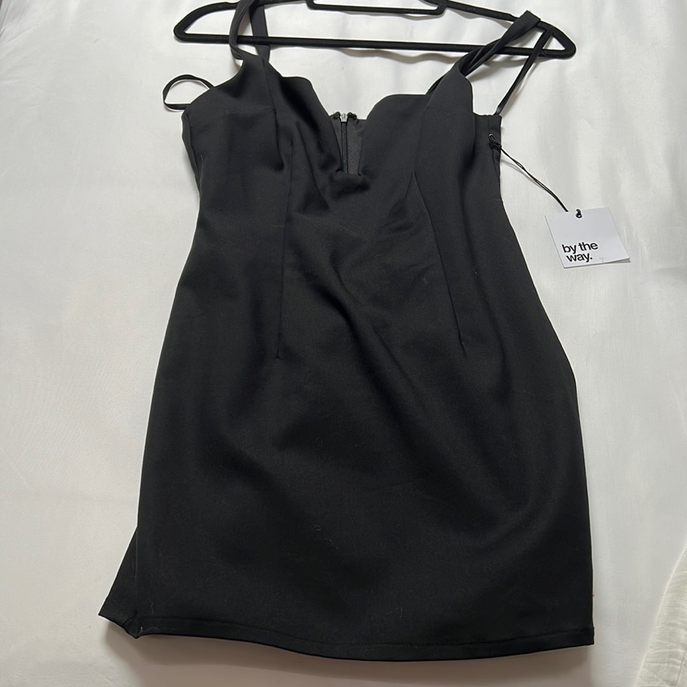 Black mini dress!